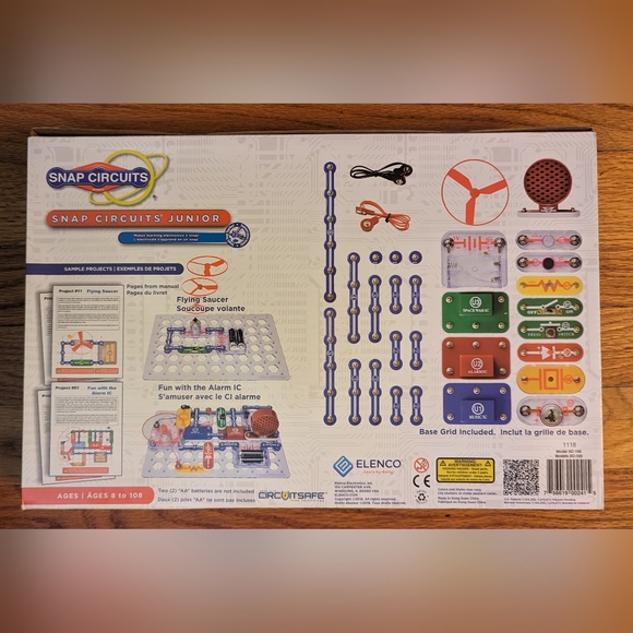 NIB Snap Circuits Junior 30 piece fun hands on learning electronics over 100 - Picture 2 of 10